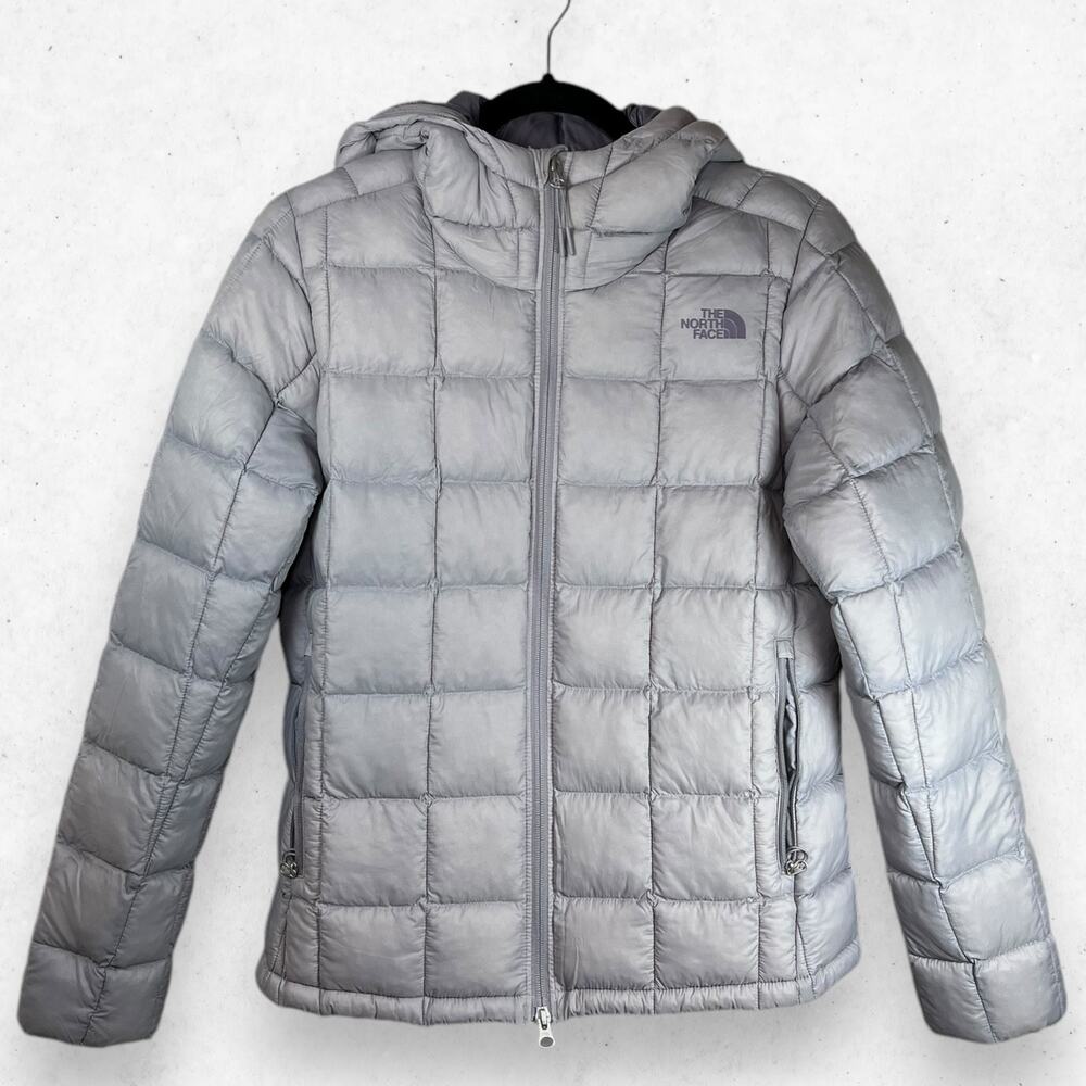 The North Face‎ Women's Medium ThermoBall Super Hoodie In Minimal Lavender Grey